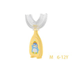 Kids 360° U Shape Toothbrush Soft Silicone Baby Teeth Brush