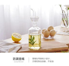 High Borosilicate Glass Oil Pot Leakproof Oil & Vinegar Dispenser Bottle
