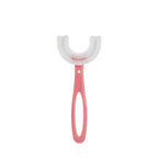 360° U Shape Baby Toothbrush Soft Silicone Kids Teeth Brush