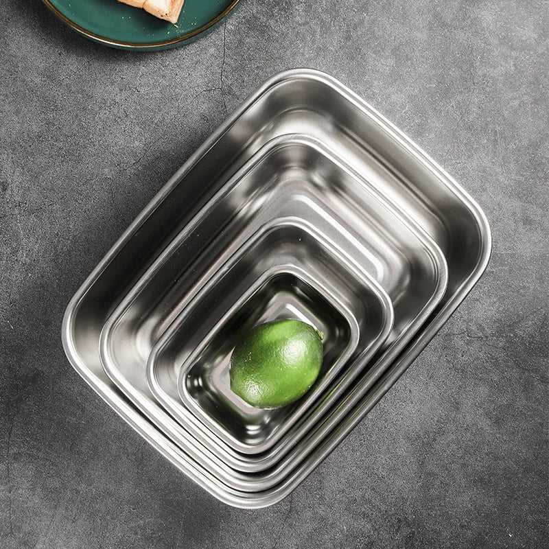 304 Stainless Steel Lunch Box Leakproof Bento Food Storage Travel Box