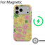 Luxury Ballerina Magnetic Case for iPhone 17 16 15 14 13 Pro Max Cover