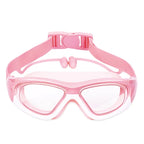 Kids Swimming Goggles UK | Waterproof Anti-Fog Large Frame Swim Glasses