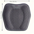 Honeycomb Gel Seat Cushion Ergonomic Breathable Washable Car Office
