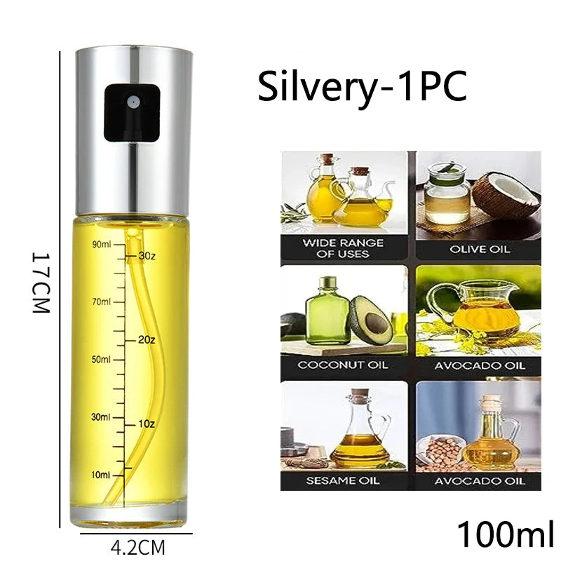 Glass Oil Sprayer for Cooking Olive Oil Spray Bottle for BBQ & Salad