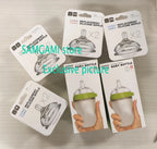 2 Pack BPA Free Baby Feeding Bottles Silicone Set