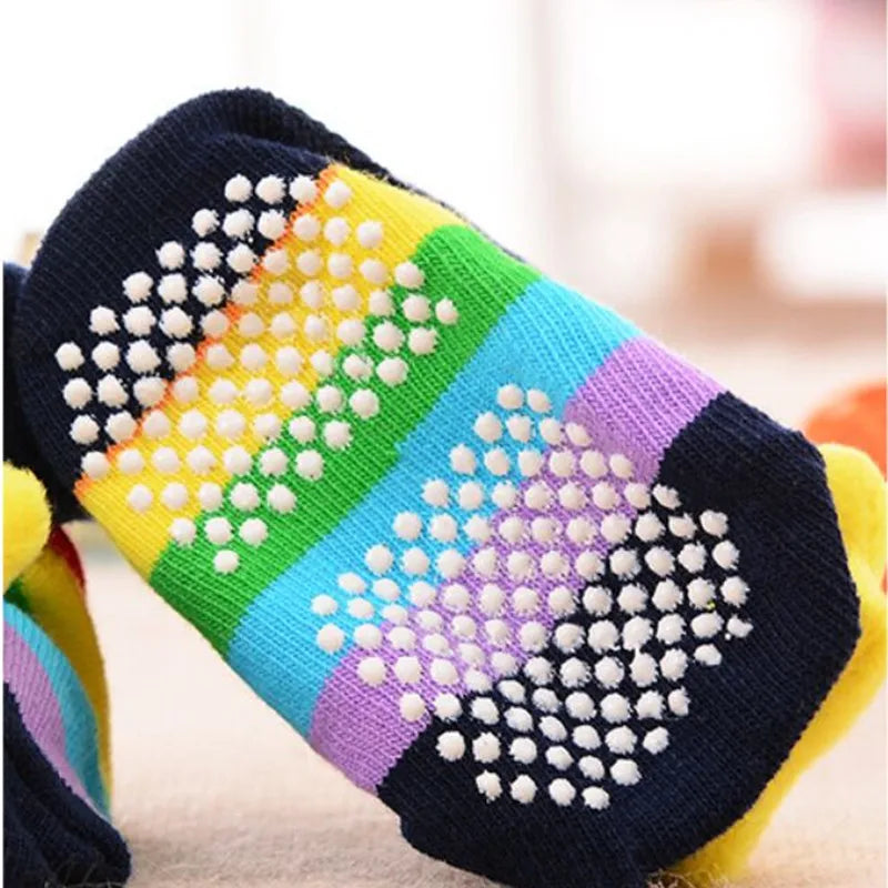 Newborn Baby Anti-Slip Socks UK – Cotton Animal Cartoon Slippers