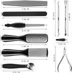 Professional Pedicure Kit Foot Care Set