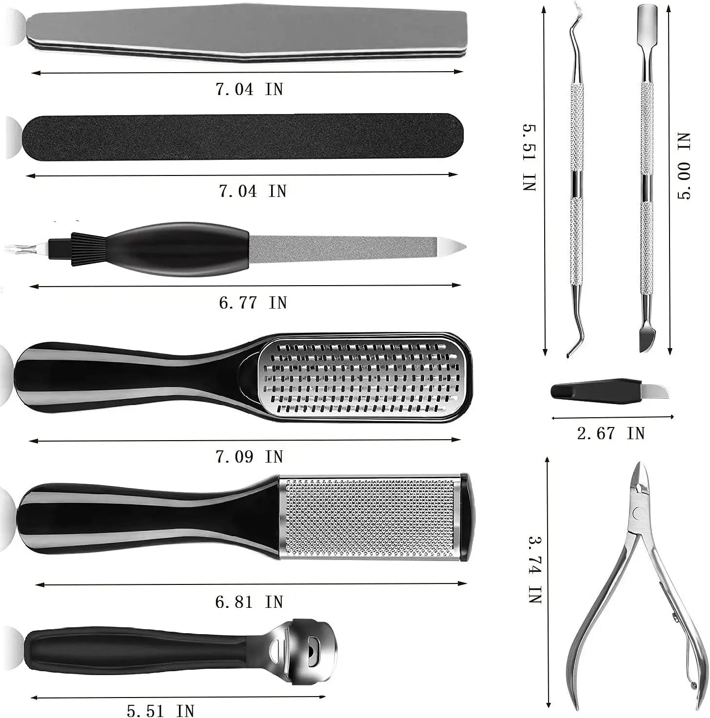 Professional Pedicure Kit Foot Care Set
