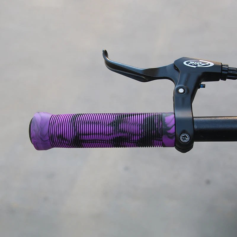 MTB 125mm Handlebar Grips 22.2mm Shockproof Anti-Slip Rubber Cover