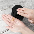 Matte Black Liquid Soap Dispenser 11oz Modern Bathroom & Kitchen Pump Bottle