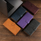 Business Leather Wallet Case for Samsung Galaxy S22 S23 S24 S25 S26