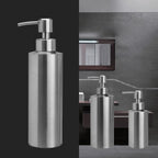 Stainless Steel Hand Wash Dispenser Anti-Rust Refillable Bathroom Bottle