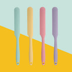 Food Grade Silicone Cake Scraper Heat Resistant Long Baking Spatula Tool