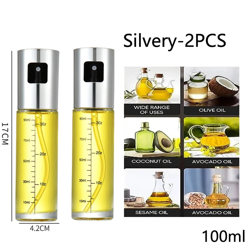Glass Oil Sprayer for Cooking Olive Oil Spray Bottle for BBQ & Salad
