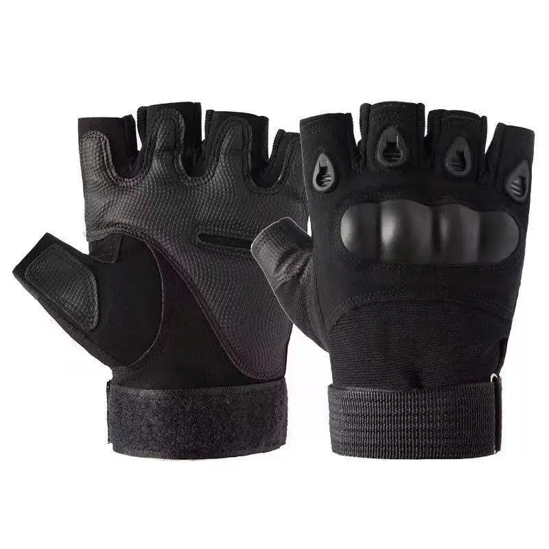 Tactical Gloves Anti Slip Half Finger Gym Fitness Wear Resistant Grips