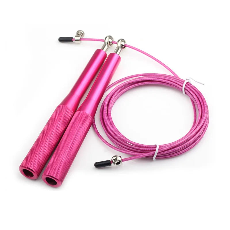 Heavy Steel Wire Speed Jump Rope CrossFit Boxing MMA Gym Training