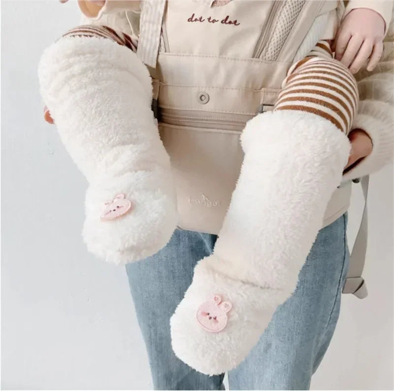 Winter Baby Knee High Socks Thick Warm Anti-Slip Toddler Socks