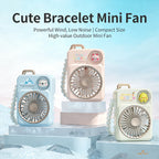 MEET SUN Mini Handheld Fan UK USB Rechargeable Cooling Fan