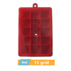 Large Silicone Ice Cube Tray Jumbo Square Ice Maker Mold (4–24 Grid)