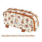 INS Capybara 4-Layer Large Pen Bag Pencil Case