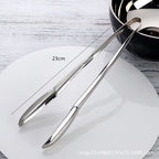 304 Stainless Steel Food Tongs UK Ice & BBQ Serving Clips