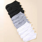 Men's Breathable Deodorant Low Cut Ankle Socks Sweat Wicking