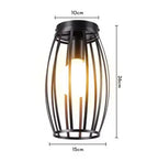 Crystal Restaurant Chandelier Single Head Ceiling Lamp