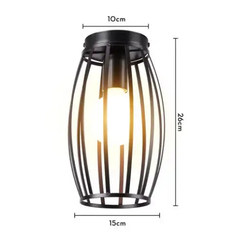 Crystal Restaurant Chandelier Single Head Ceiling Lamp