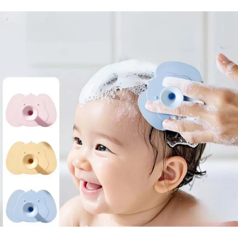 Baby Silicone Shampoo Brush Soft Scalp Massager & Hair Comb Main image