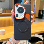 Magnetic Leather Case for Huawei Pura 90 Pro Max 80 70 Ultra Pro Plus