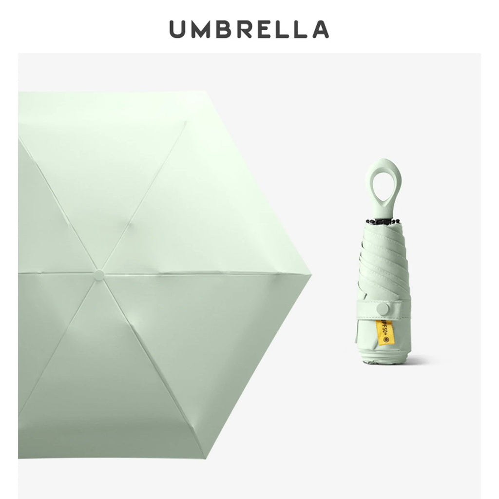 Buy UV Protection Mini 5-Fold Umbrella Compact Travel