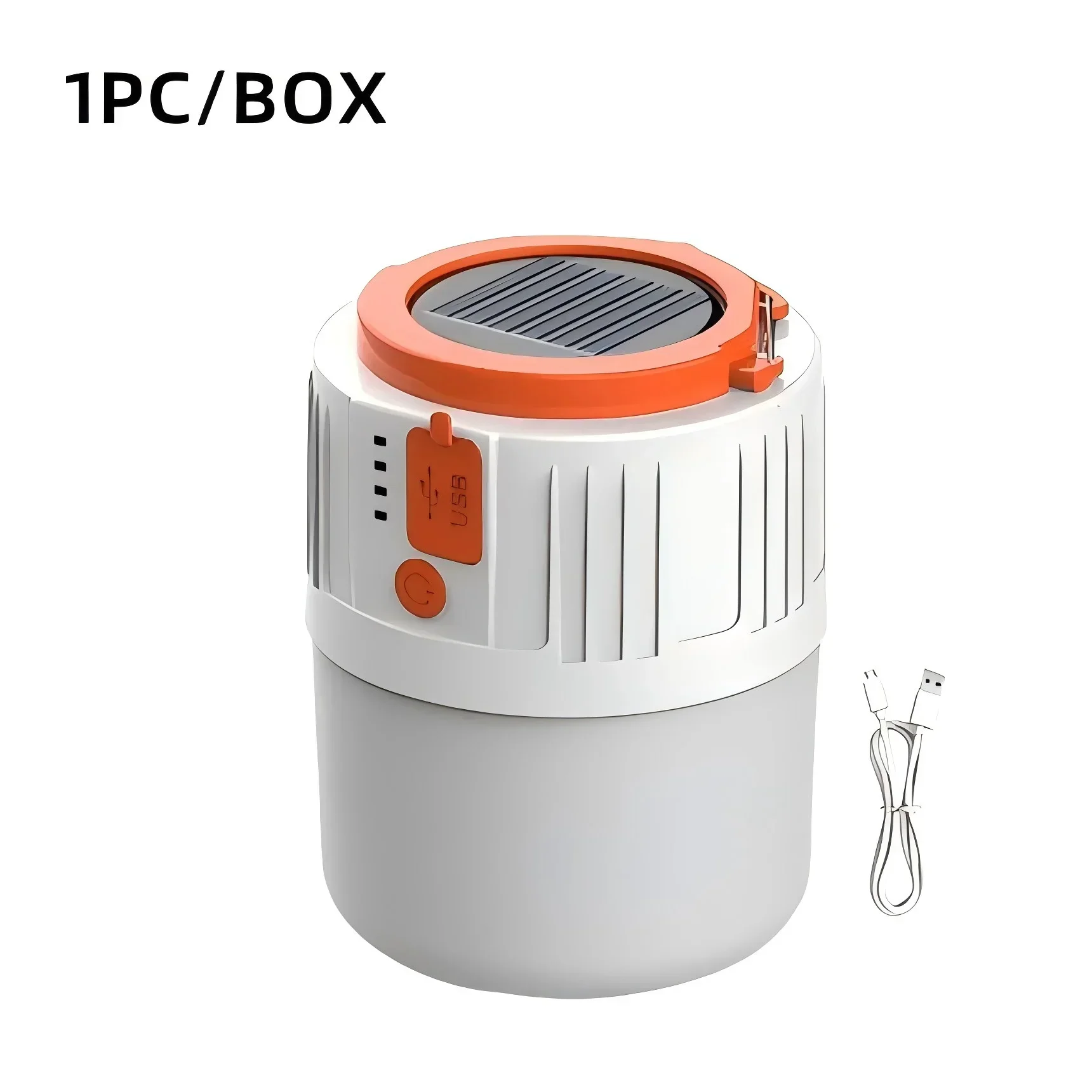 Solar LED Camping Light Bulb Rechargeable Emergency Lamp