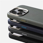 Leather MagSafe Case for iPhone 13 14 15 16 17 Pro Max