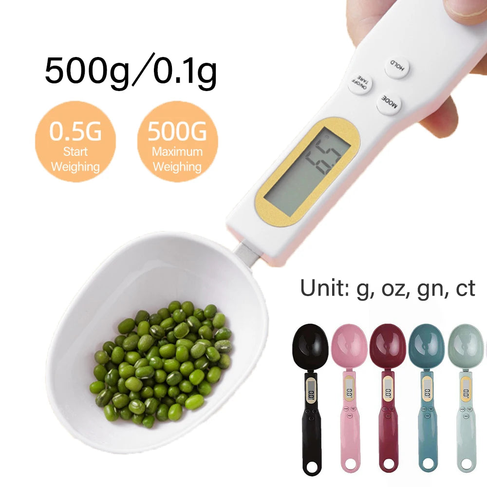 Digital Measuring Spoon Scale LCD Kitchen Scale Secondary image