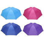 Buy Foldable Umbrella Hat Outdoor Sun & Rain