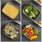 304 Stainless Steel Lunch Box Leakproof Bento Food Storage Travel Box