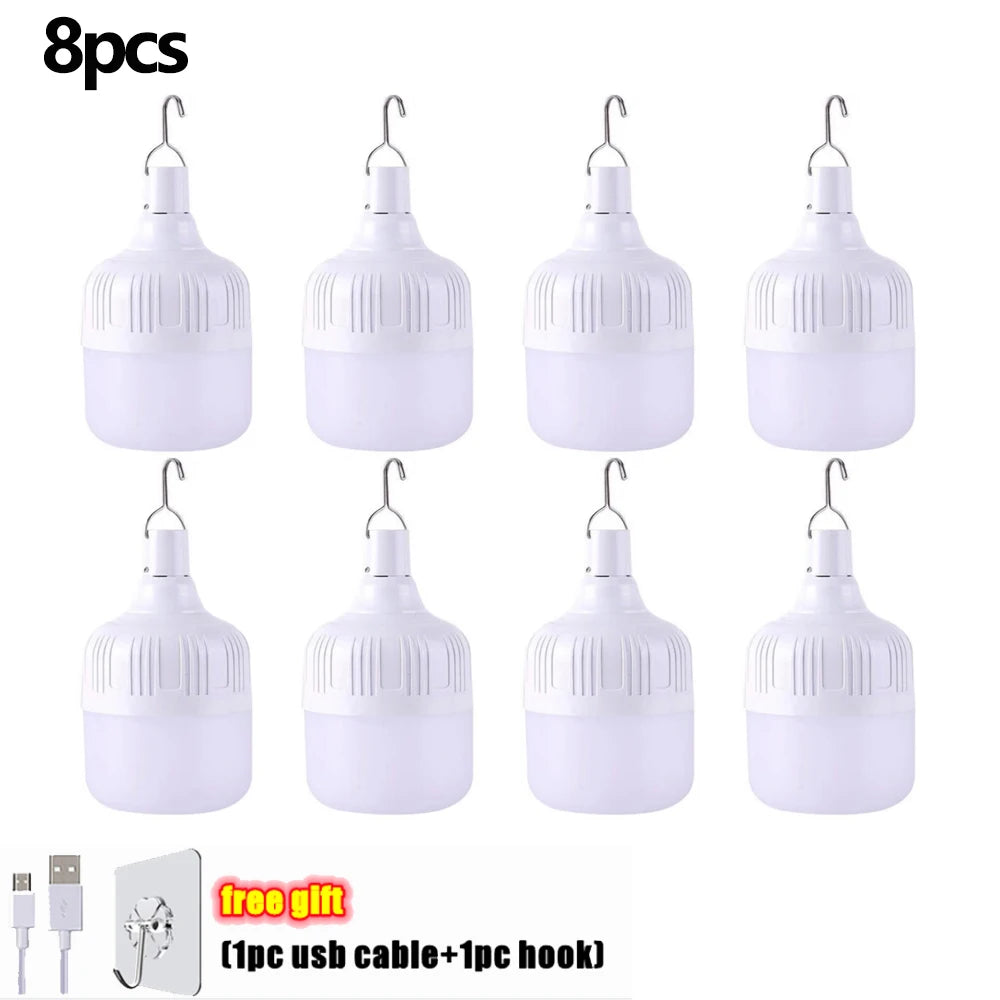 High Power LED Emergency Camping Lantern Portable Light