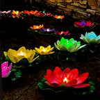 LED Floating Lotus Flower Lights for Pool & Garden Decor