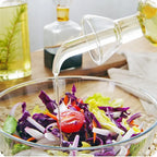 High Borosilicate Glass Oil Pot Leakproof Oil & Vinegar Dispenser Bottle