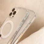 MagSafe Clear Magnetic Case for iPhone 11 12 13 14 15 16 Pro Max