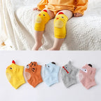 Baby Knee Pads Cotton Anti-Slip Crawling Protector (1 Pair)