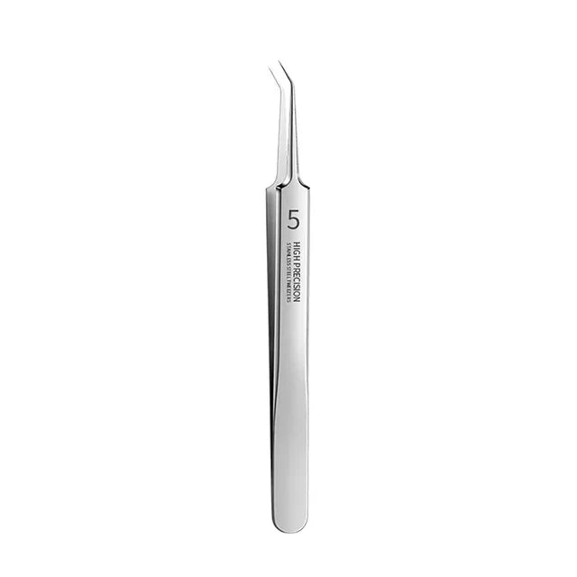 German Ultra-Fine No.5 Blackhead Remover Tweezers Acne Clip Tool Salon