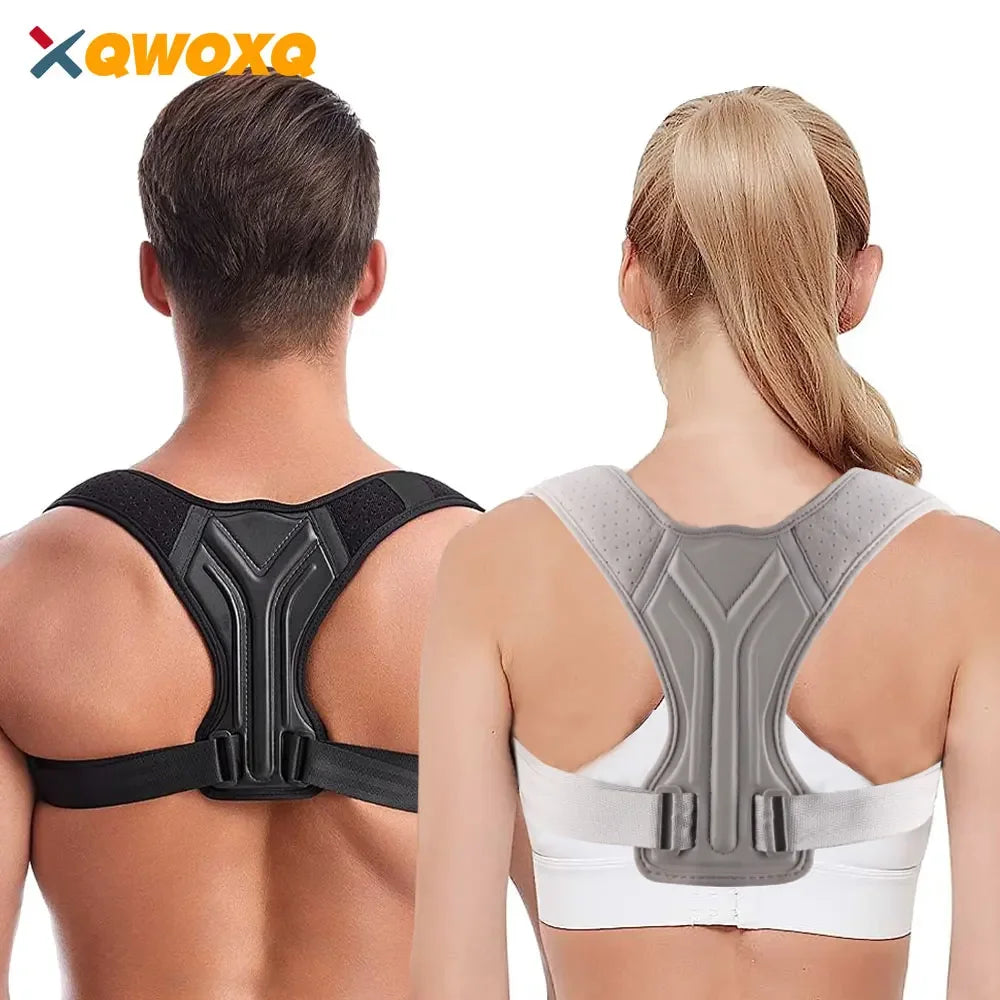 Back Posture Corrector Belt Brace Shoulder Support Spine Align