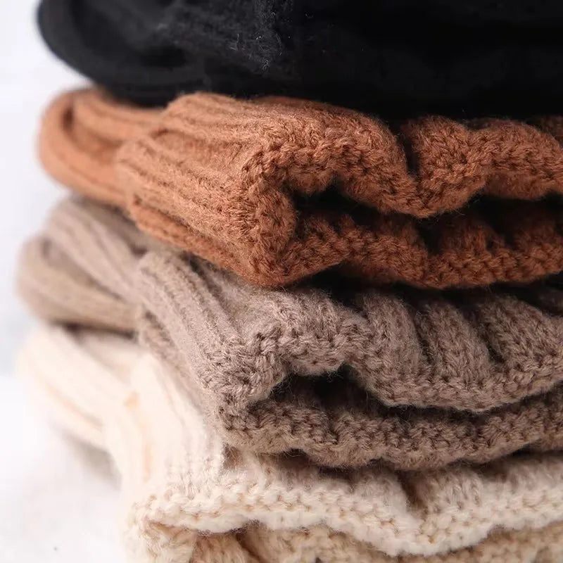 Boston Baby Beanie Hat Warm Knitted Winter Cap for Kids