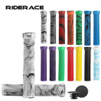 Rubber MTB Handlebar Grips 22.2mm Anti-Slip Soft Lengthening Covers