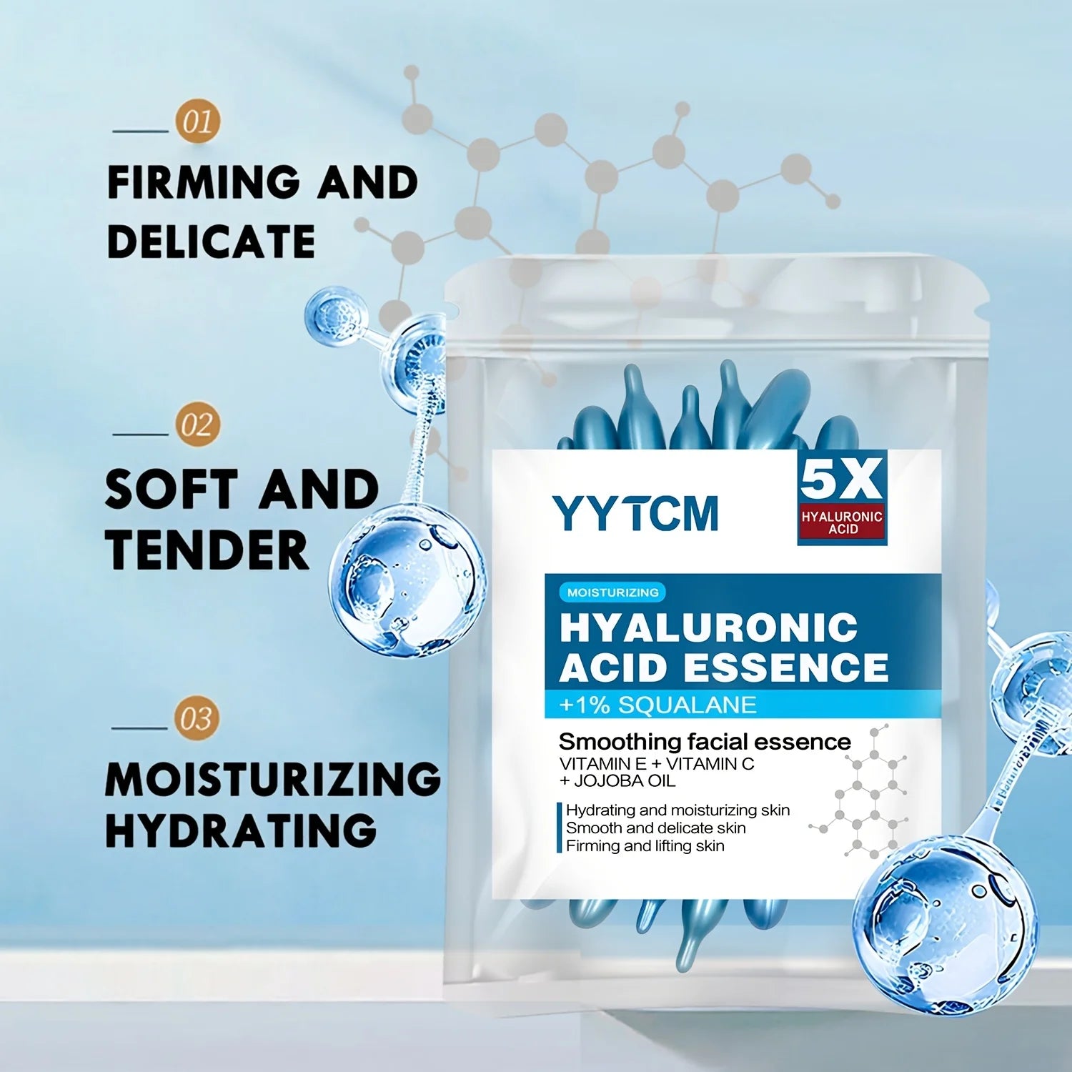 Hyaluronic Acid  Moisturising Essence | Brightening Skin Care Secondary image