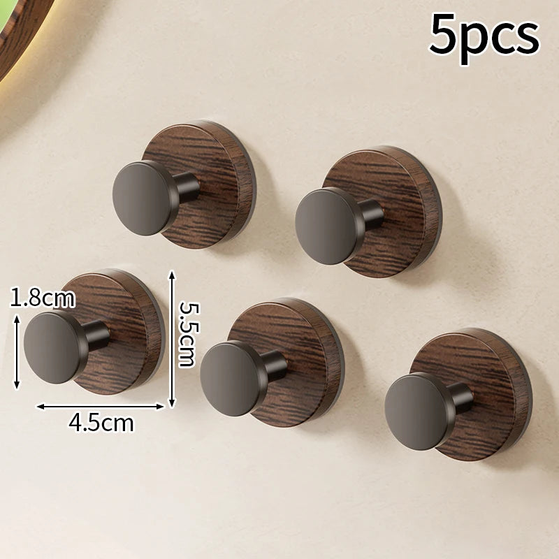 Adhesive Wall Hook Durable No-Drill Coat & Bathroom Storage Hook