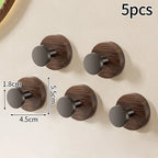 Adhesive Wall Hook Durable No-Drill Coat & Bathroom Storage Hook