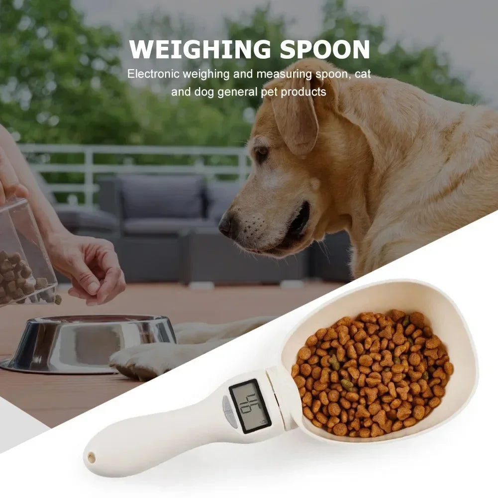 Digital Pet Food Scoop Scale LED Measuring Spoon