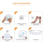 Ultra Thin Waterproof LED Ceiling Lamp Flush Mount Light